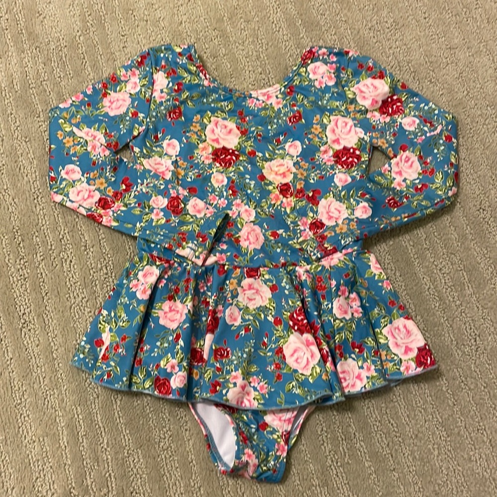 Sweet Honey Floral Leotard